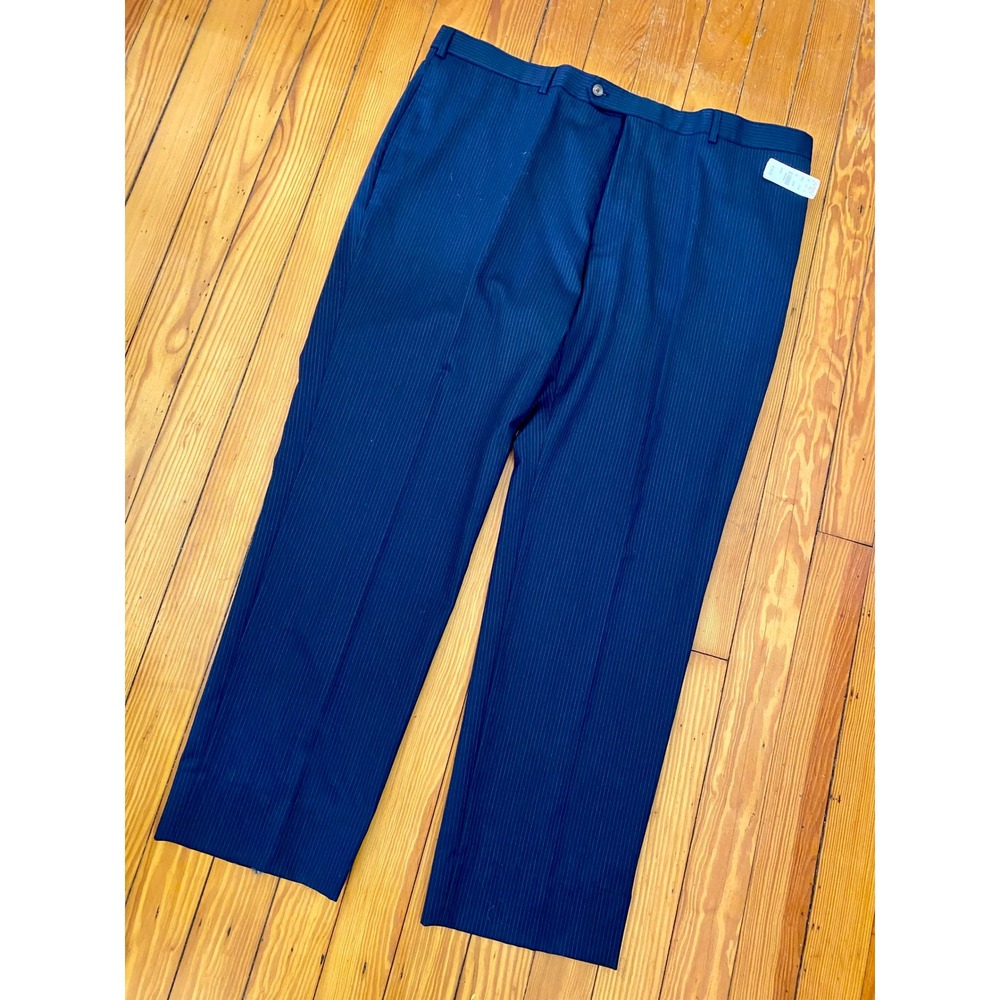 NWT Brooks Brothers 346 Regent Fit Mens Dress Pants Navy Pinstripe W44